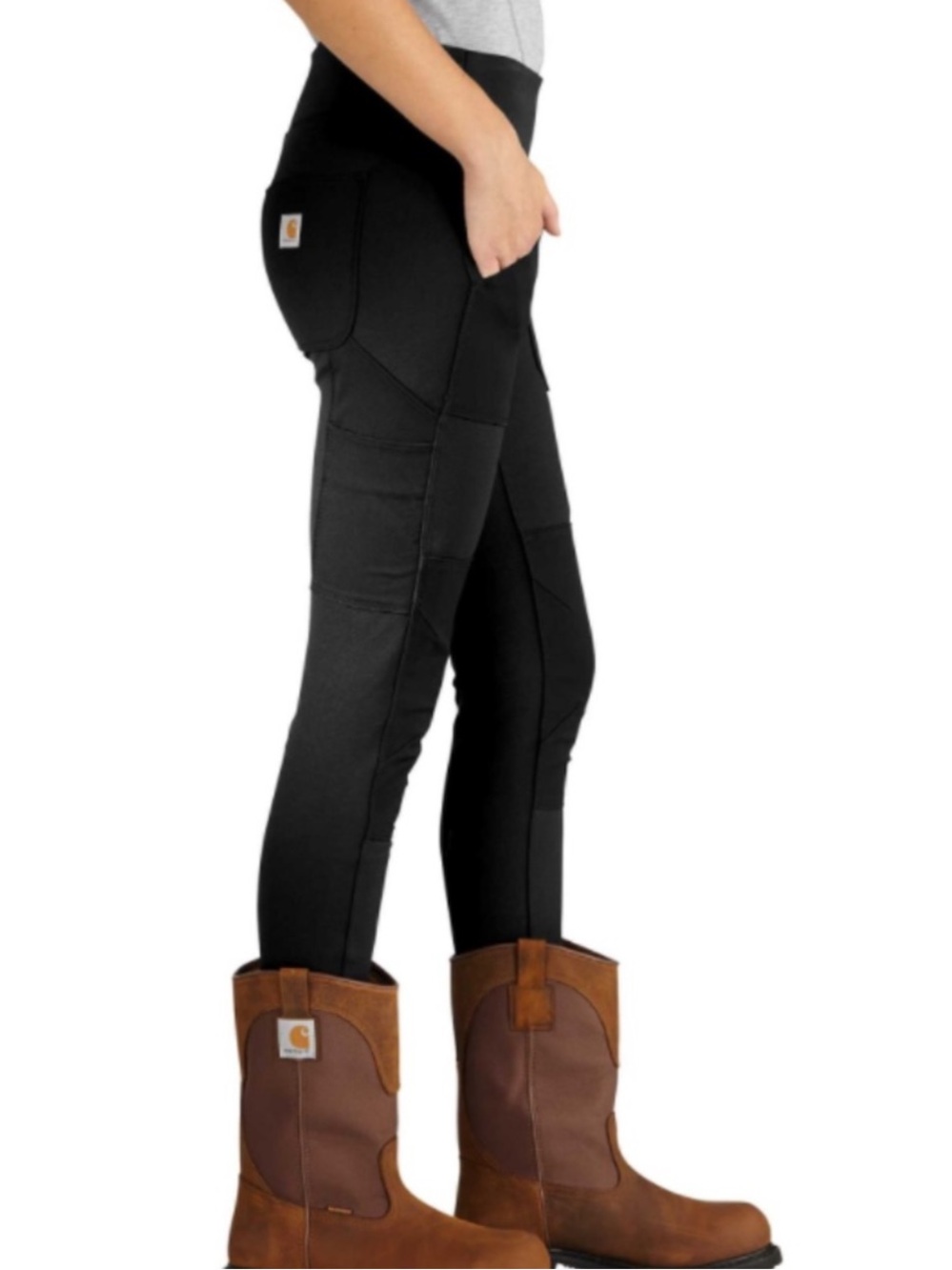 Carhartt Women's Force Fitted Midweight Utility Size: 1X (16W/18W) Regular NWT
